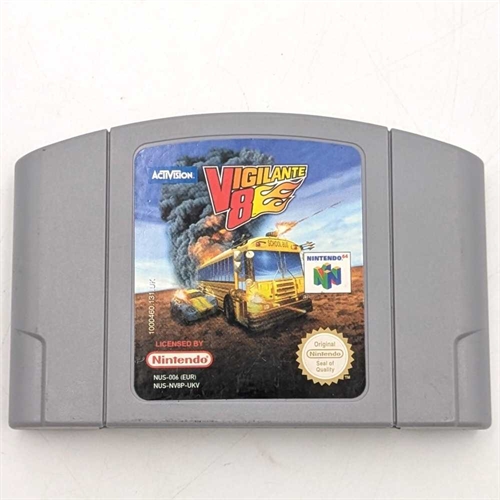 Vigilante 8 - Cartridge - Nintendo 64 (UKV) (B Grade) (Genbrug)